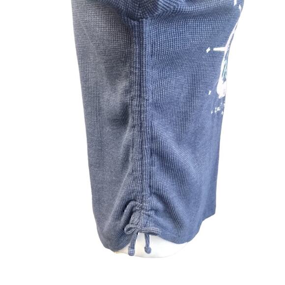 Justice Girls Long Sleeve Shirt color Dark Blue size 16/18 - Picture 3 of 6